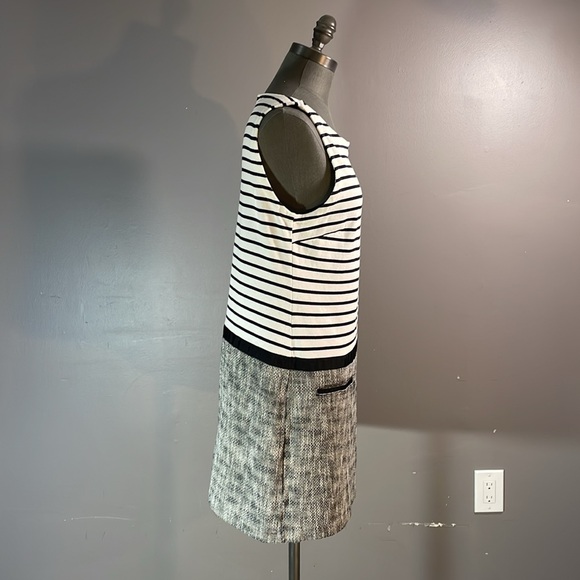 Loft dress in size 12  - 100% cotton.  Tweed looking bottom - French inspired - Picture 5 of 17